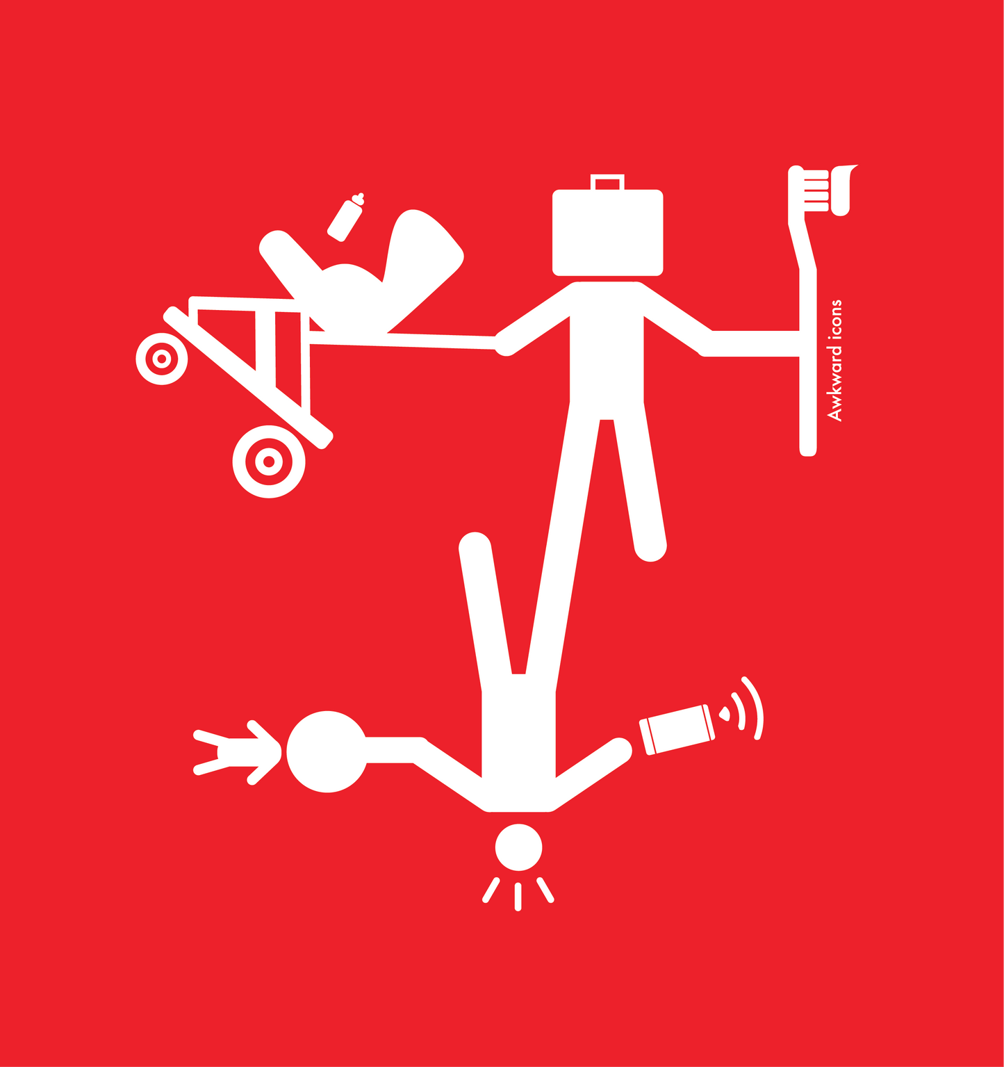 Awkward Icons-T-Shirt