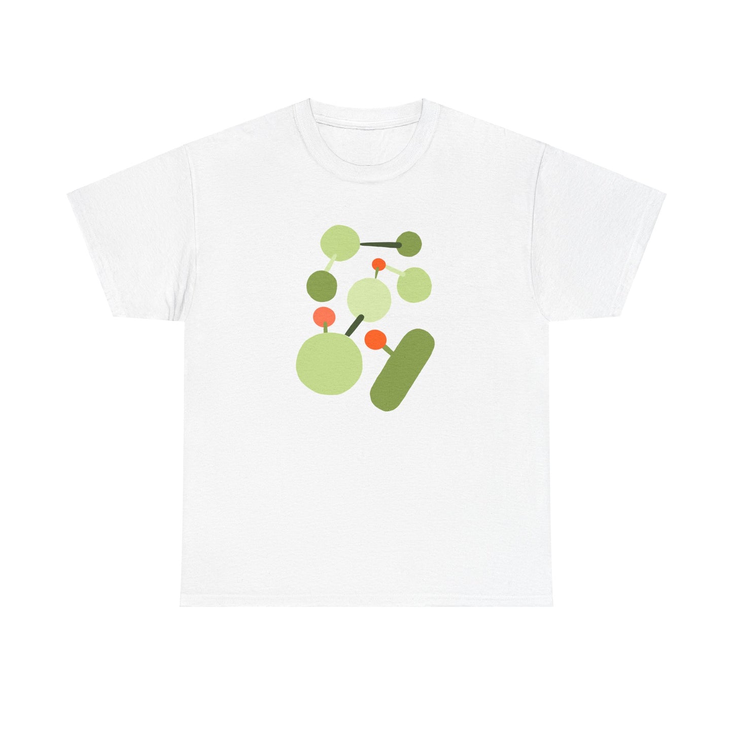 Green cluster Unisex Cotton T-Shirt